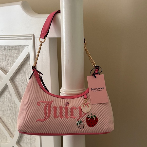 Juicy Couture Handbags - ☀️Juicy Couture Berry Sweet Hobo Shoulder Bag